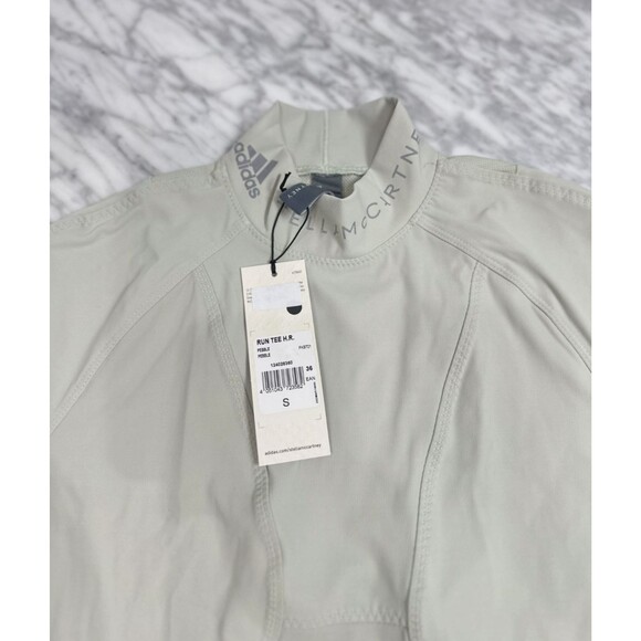 Adidas Stella McCartney Heat RDY Run Jersey Green FK9701 Compression Women Small - Picture 7 of 14